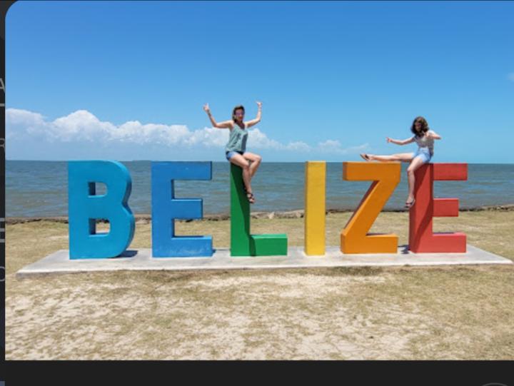 Belize Sign Monument