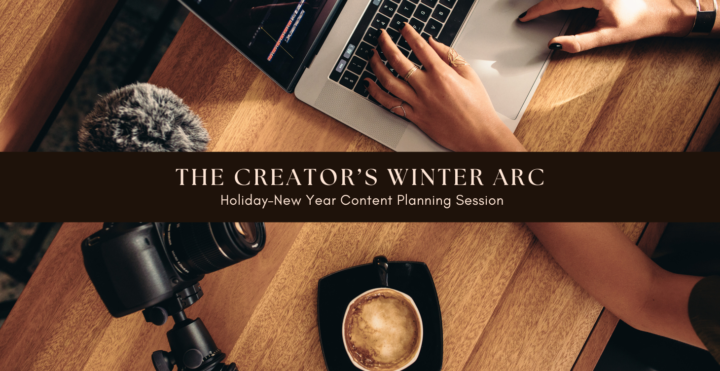 LIVE TRAINING: Let's Plan Your Holiday Content Strategy 🎁✨