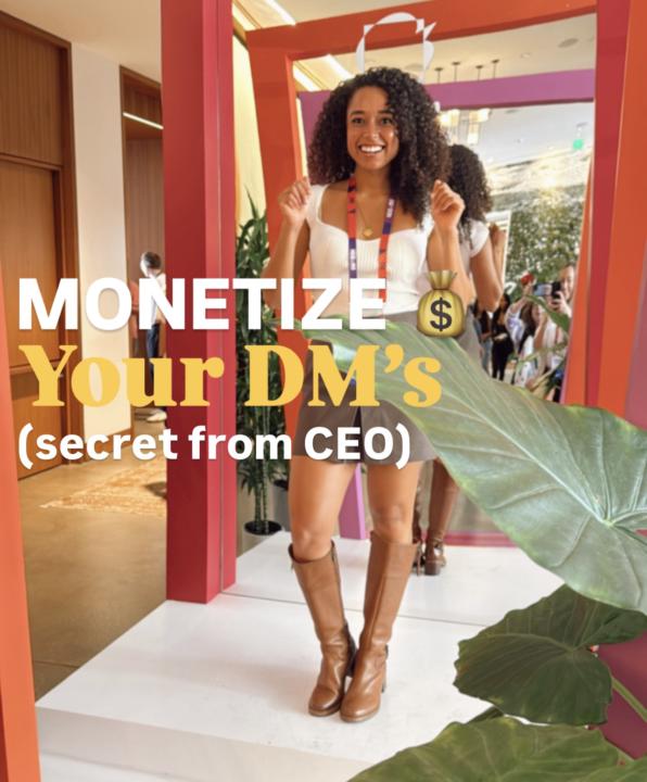  Member-Only Training: Turn DMs Into Sales 👩🏻‍💻💵
