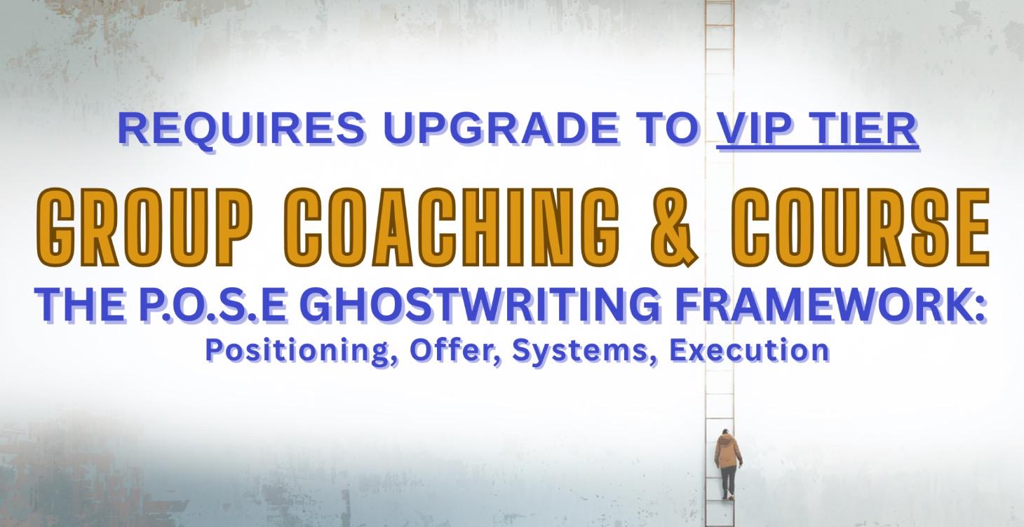 GROUP COACHING & COURSE - VIP