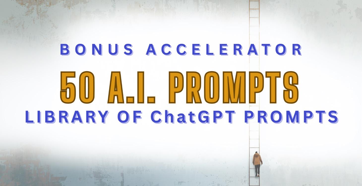 BONUS - ACCELERATE YOUR PROGRESS