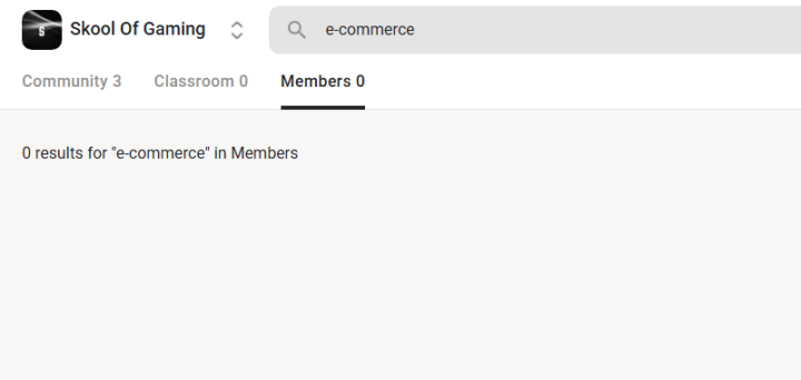 No more e-commerce >:)