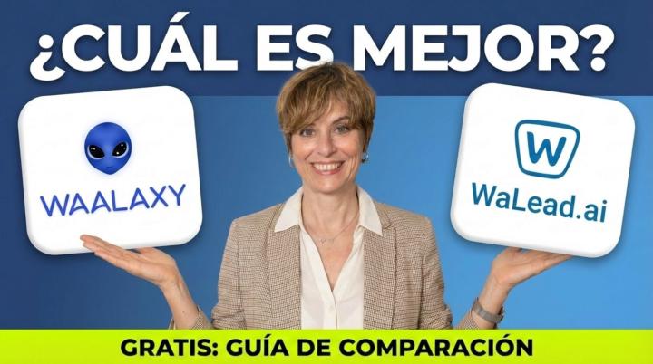 COMPARATIVA ESTRATÉGICA entre Waalaxy y Walead.