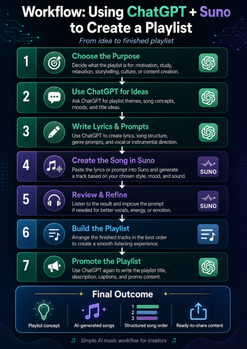How I Use ChatGPT and Suno to Create a Playlist