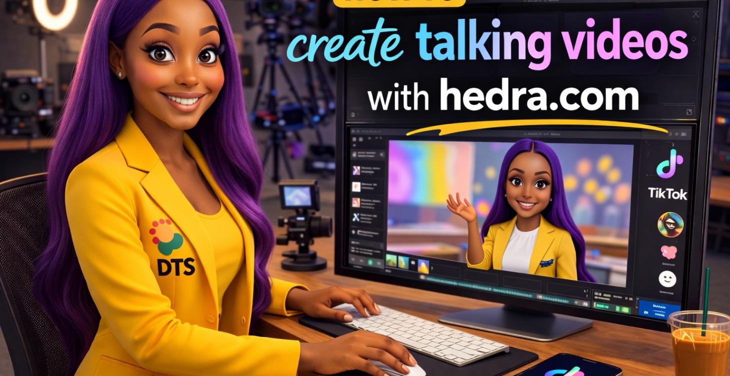 How to create talking videos with hedra.com