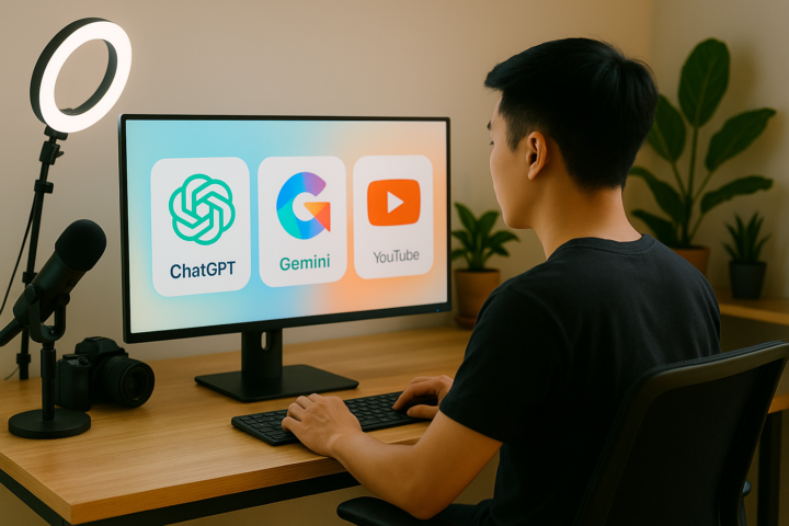 Ứng dụng AI trong viết content YouTube: dùng đúng cách để ra video chất lượng