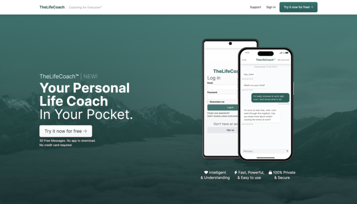 TheLifeCoach™ | Your Personal AI-Powered Life Coach, In Your Pocket