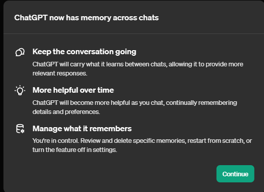 Memory Is Finally Here