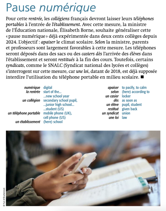 Article : Pause numérique