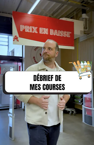 Débrief de mes courses (C1 ; < 2 min)