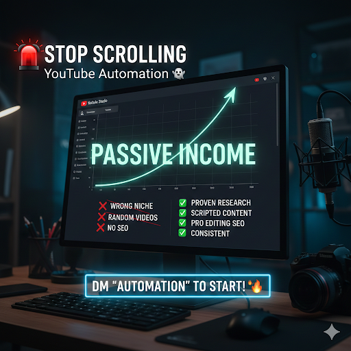 🚨 STOP scrolling if you’ve ever thought about making money on YouTube (without showing your face).