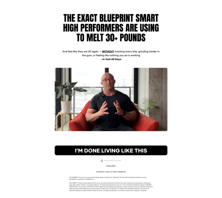 VSL Landing Page Feedback 