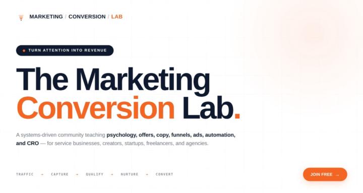 Marketing Conversion Lab
