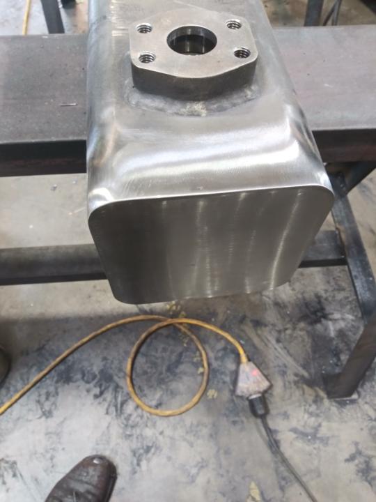 Mild Steel Tank Header – Fit-Up, Finish, and Lessons