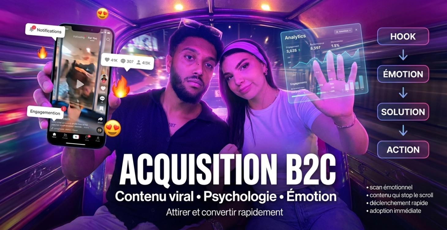 SAAS  6 : ACQUISITION  B2C