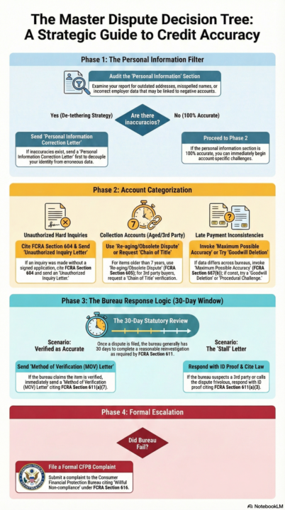 Basic Dispute Decision Tree Graphic