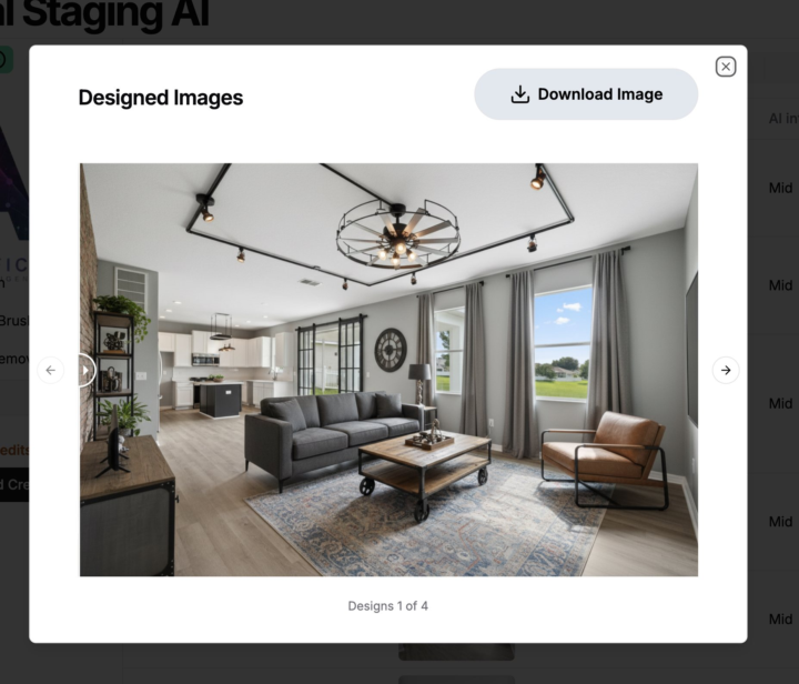 UPDATE: More Powerful AI Virtual Staging on Pictastic