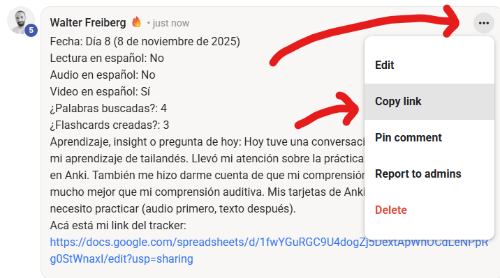 Spanish Input Challenge - Days 8-onwards 📚 Accountability Thread 🤝