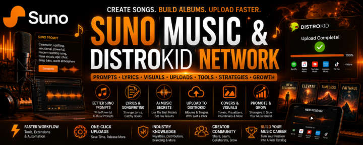 Welcome to Suno Music & DistroKid Network.