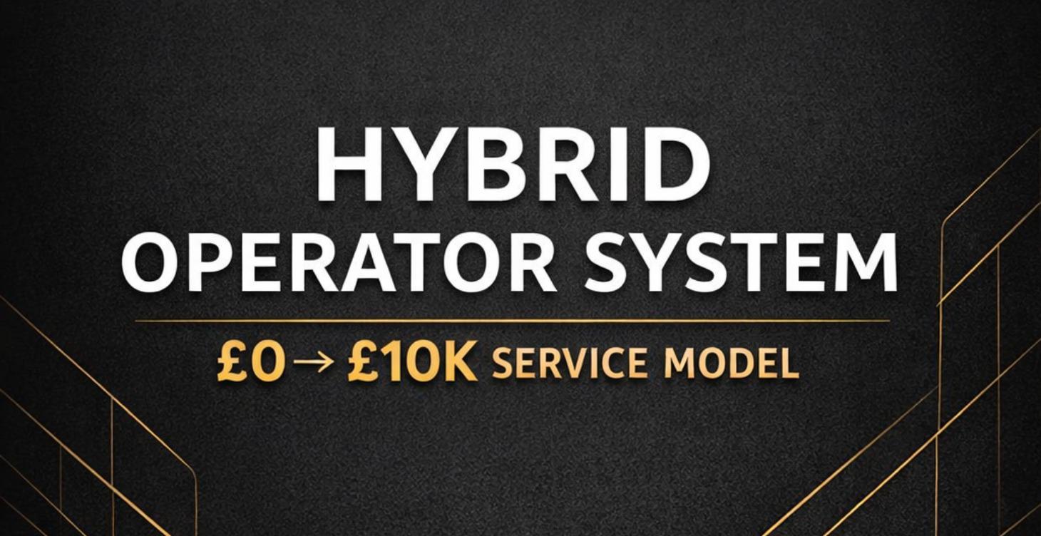 Hybrid Service £0 → £10K Blueprint (Click here)