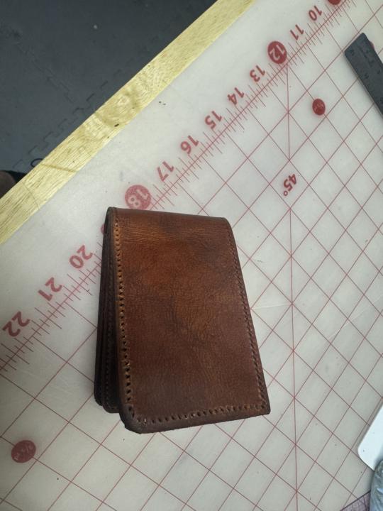 My first bi-fold wallet