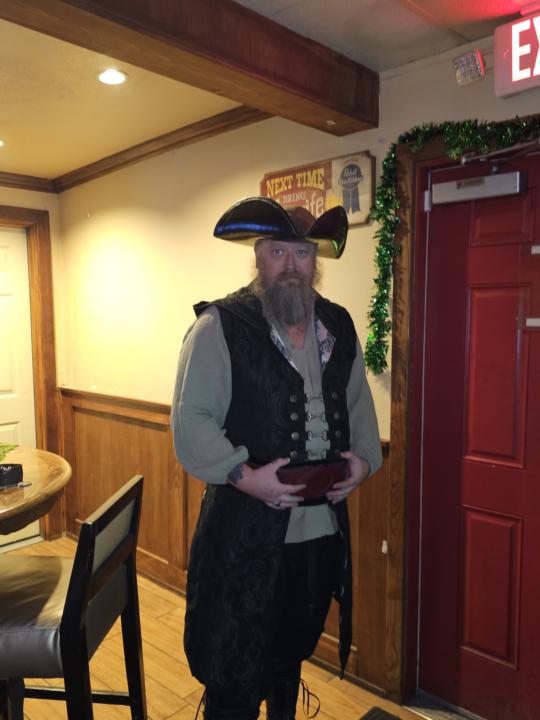 Pirate take over at my favorite Karaoke bar
