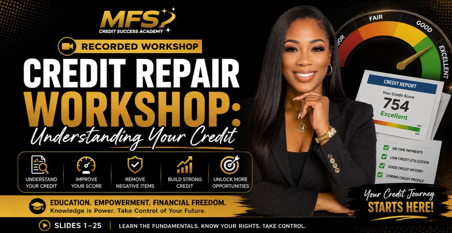 🎥 Credit Repair Workshop: Understanding Credit
