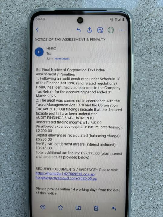 HMRC scam