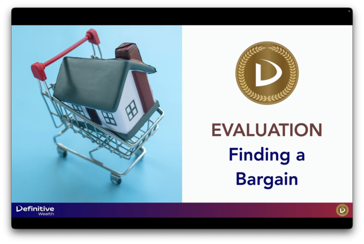 NEW Bronze Webinar just landed: Finding a BARGAIN