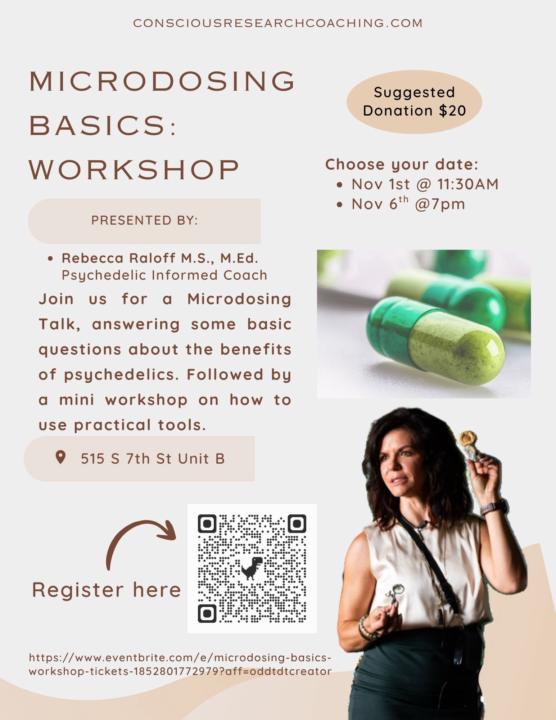 Microdosing Basics- New Date added