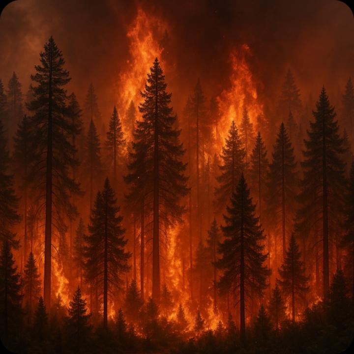 The Burning Forest
