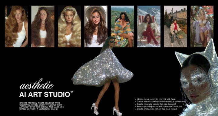 Aesthetic AI Art Studio