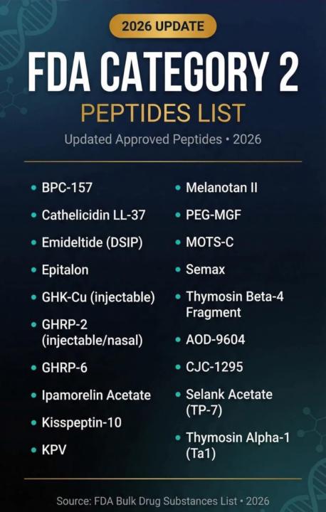 FDA Just Approved These Peptides 