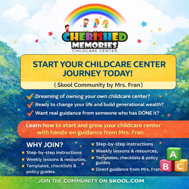  Your Childcare Center Journey Starts Today!