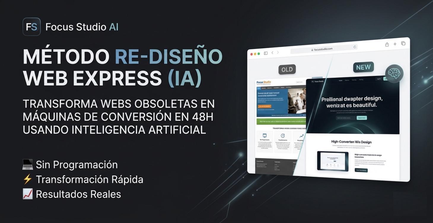 Método Re-Diseño Web Express (IA)