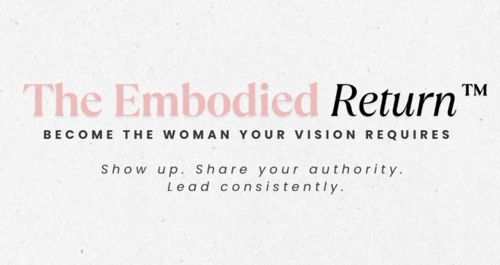 The Embodied Return™ Portal