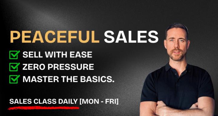 Peaceful Sales with Pete Scott