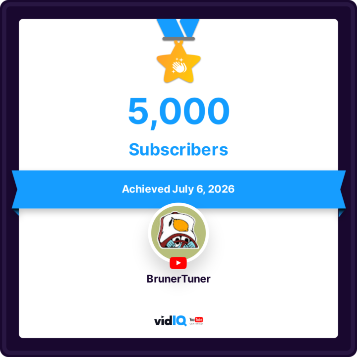 Hit 5000 subscribers!