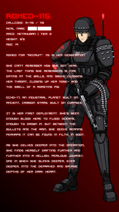 Character Introduction - R-115 / ROMEO-115
