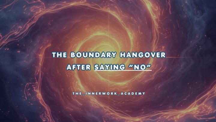 The Boundary Hangover