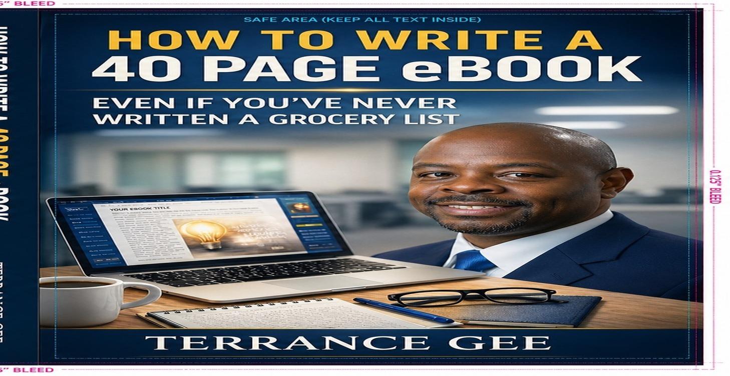 How to Write a 40-Page eBook