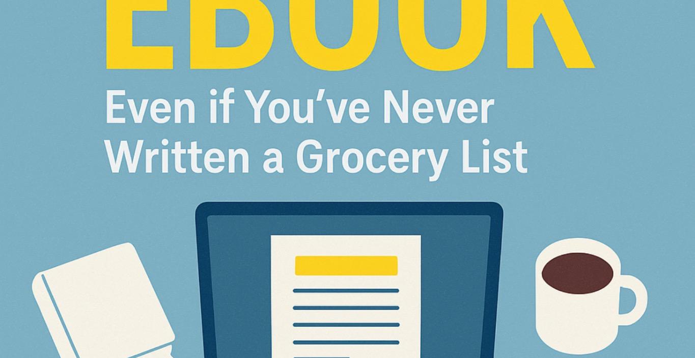 How to Write a 40-Page eBook