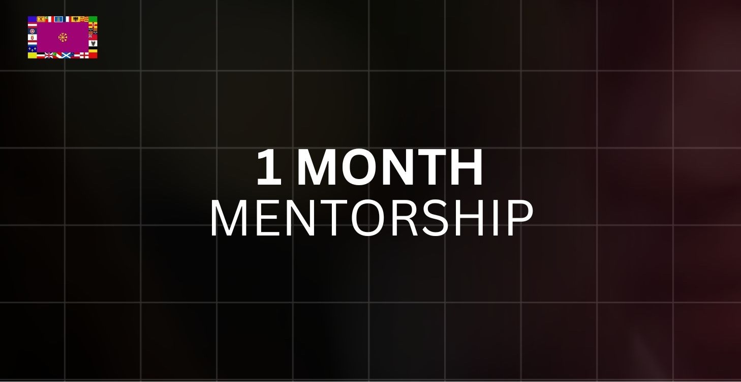 1 MONTH MENTORSHIP