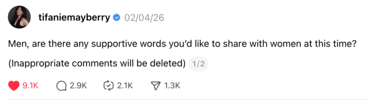 Proof of Good Men (Viral Threads post) 