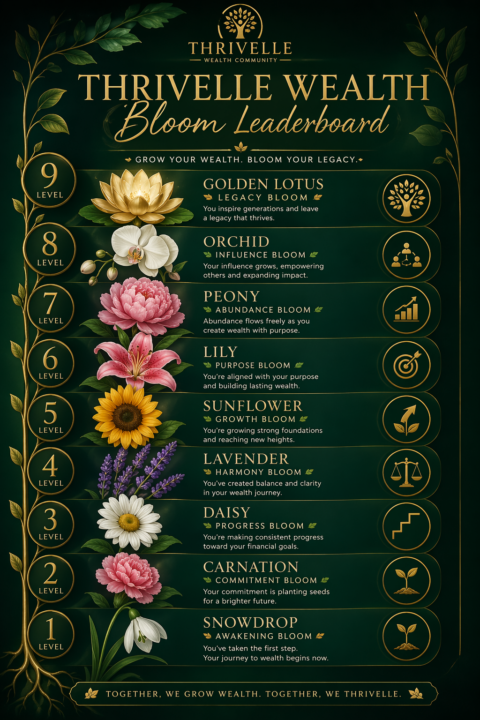 🌸 Thrivelle Wealth Bloom Leaderboard