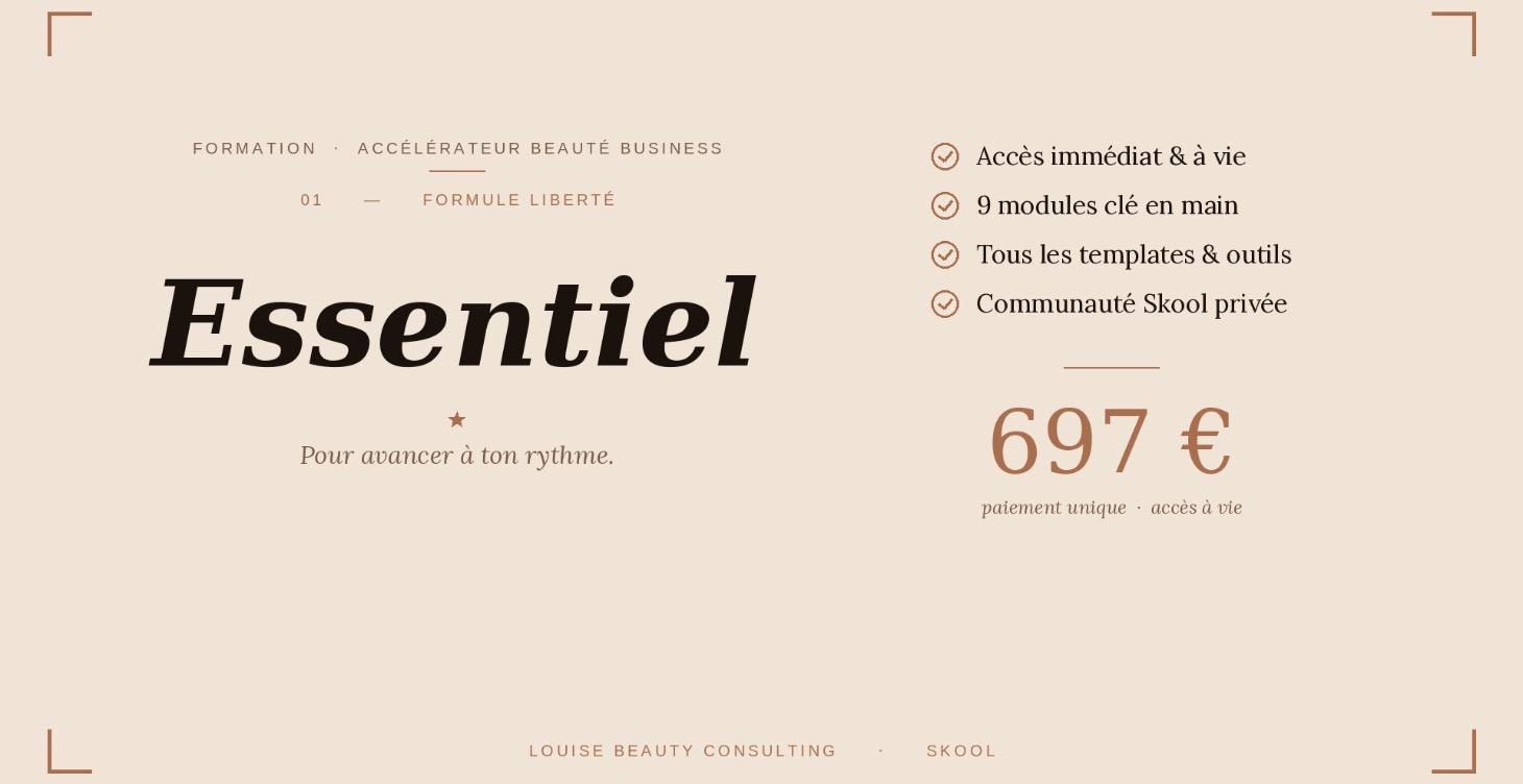 ACCÉLÉRATEUR BEAUTÉ BUSINESS