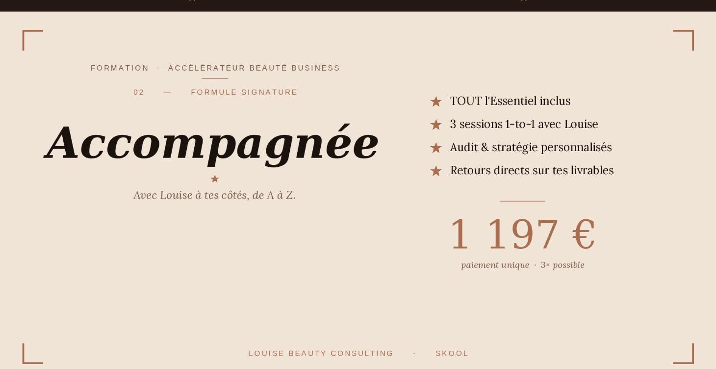 ACCÉLÉRATEUR BEAUTÉ BUSINESS