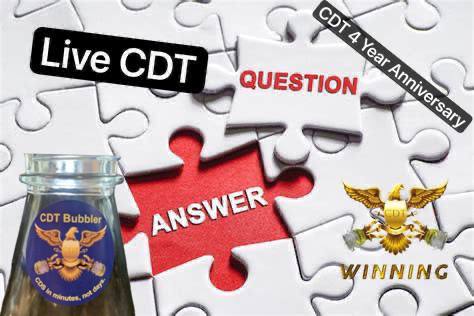 Free CDT Live Chat Q&A 