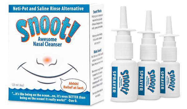    SNOOT! SPRAY...