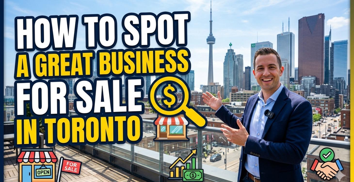 How to spot a good business for sale in Toronto